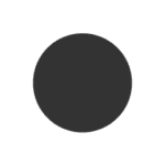 Czarna okrągła taca minimalistyczny design Mill Mood